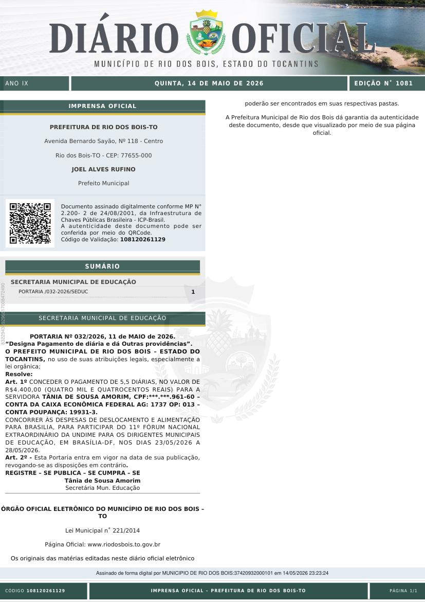 Capa da edição