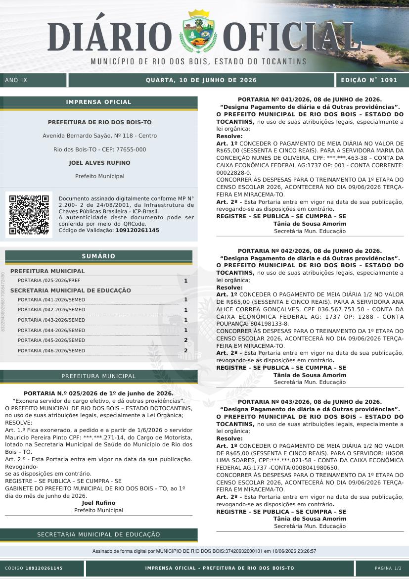 Capa da edição