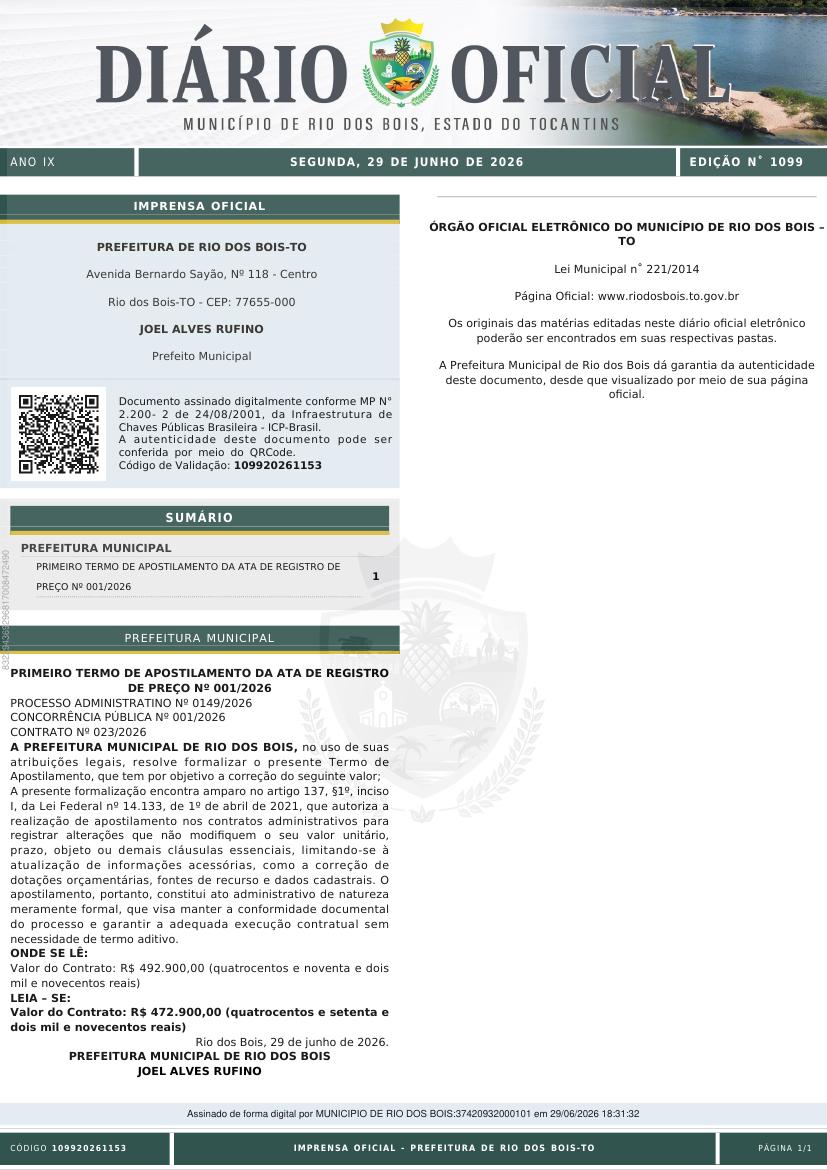 Capa da edição